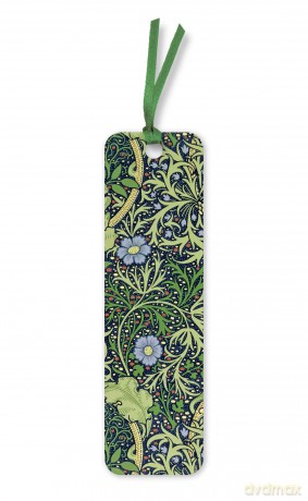 William Morris: Seaweed Bookmarks (pack of 10) - Flame Tree Studio [KSIĄŻKA]