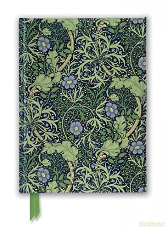 William Morris: Seaweed Wallpaper Design (Foiled Journal) (Flame Tree Notebooks) - Flame Tree Studio [KALENDARZ]