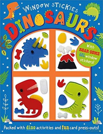 Window Stickies Dinosaurs - Patrick Bishop [KSIĄŻKA]