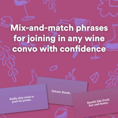 Wine Convo Generator: Mix and Match Witty Phrases to Sound like a Sommelier - Chastity Cooper [KSIĄŻKA]