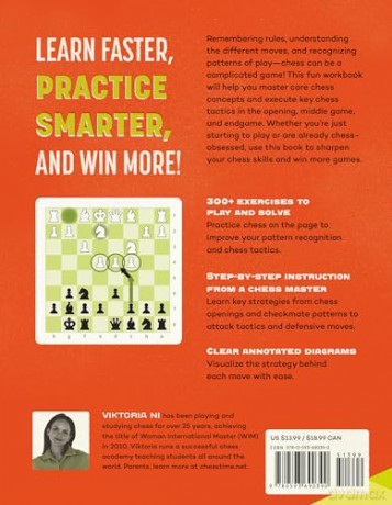 Winning Chess Exercises for Kids: Tactics and Strategies to Outsmart Your Opponent - Viktoria Ni [KSIĄŻKA]