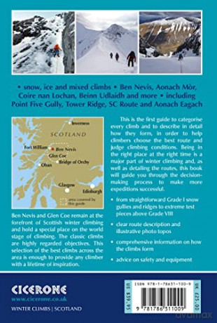 Winter Climbs Ben Nevis and Glen Coe: Selected snow, ice and mixed routes in a two-volume set - Mike Pescod [KSIĄŻKA]