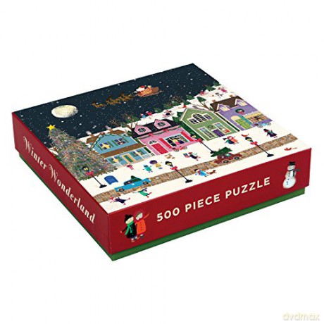Winter Wonderland 500 Piece Puzzle - Joy Laforme [KSIĄŻKA]