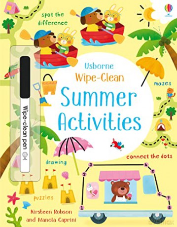 Wipe-Clean Summer Activities (Wipe-Clean Activities): 1 - Kirsteen Robson [KSIĄŻKA]