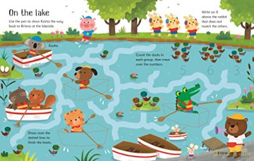 Wipe-Clean Summer Activities (Wipe-Clean Activities): 1 - Kirsteen Robson [KSIĄŻKA]