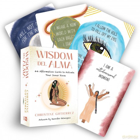 Wisdom Del Alma: 44 Affirmation Cards to Activate Your Inner Diosa - Christine Gutierrez [KSIĄŻKA]
