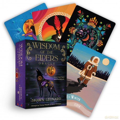 Wisdom of the Elders Oracle: A 44-Card Deck and Guidebook - Shawn Leonard [KSIĄŻKA]