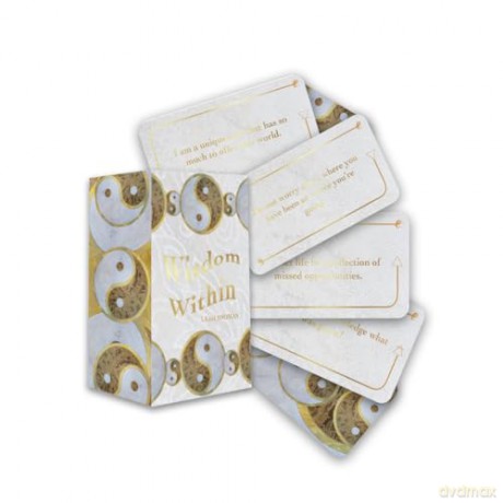 Wisdom Within Deck - 88 cards: Quiet Your Mind and Journey Through to the Wisdom within - Leah Shoman [KSIĄŻKA]