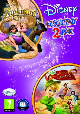 PAK Magiczne 2 paki Zaplatani + Przygody Dzwoneczka [GRA PC]