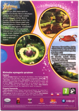 PAK Magiczne 2 paki Zaplatani + Przygody Dzwoneczka [GRA PC]