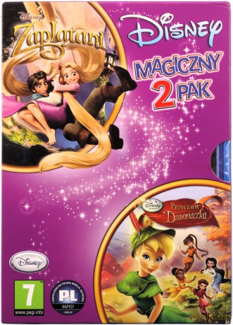 PAK Magiczne 2 paki Zaplatani + Przygody Dzwoneczka [GRA PC]
