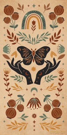 Witch Magick: Messages from a witch's journey (Rockpool Mini Cards) - Fiona Horne [KSIĄŻKA]