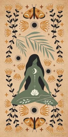 Witch Magick: Messages from a witch's journey (Rockpool Mini Cards) - Fiona Horne [KSIĄŻKA]