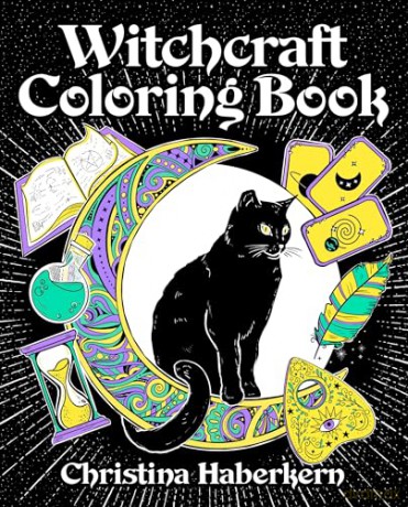 Witchcraft Coloring Book - Haberkern [KSIĄŻKA]