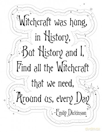 Witchcraft Coloring Book - Haberkern [KSIĄŻKA]