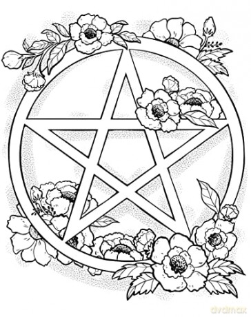 Witchcraft Coloring Book - Haberkern [KSIĄŻKA]