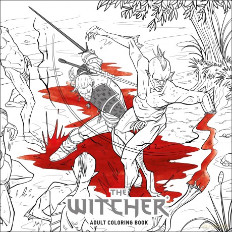 Witcher Adult Coloring Book, The - CD Projekt Red [KSIĄŻKA]