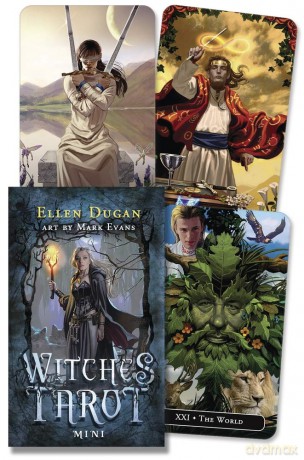 Witches Tarot Mini - Ellen Dugan [KSIĄŻKA]