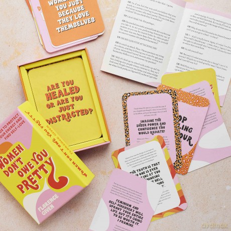 Women Don't Owe You Pretty - The Card Deck: 50 cards to protect your energy and find self-love - Florence Given [KSIĄŻKA]