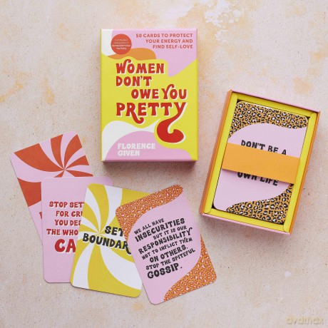 Women Don't Owe You Pretty - The Card Deck: 50 cards to protect your energy and find self-love - Florence Given [KSIĄŻKA]