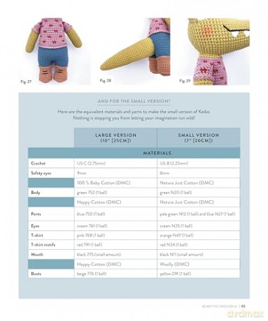 Wonderful World of Amigurumi: 15 Adorable Amigurumi Creations - Khuc Cay [KSIĄŻKA]