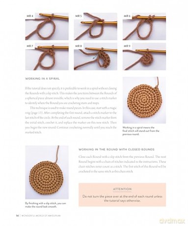 Wonderful World of Amigurumi: 15 Adorable Amigurumi Creations - Khuc Cay [KSIĄŻKA]