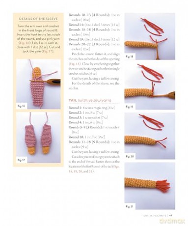 Wonderful World of Amigurumi: 15 Adorable Amigurumi Creations - Khuc Cay [KSIĄŻKA]
