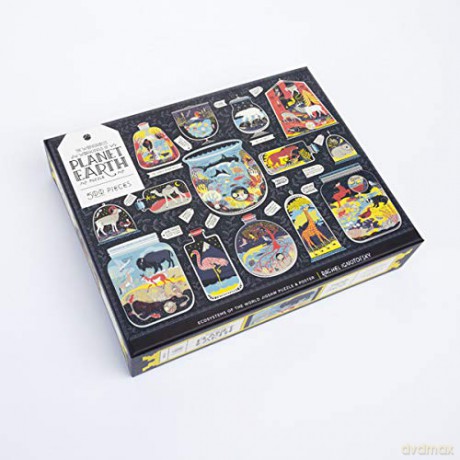 Wondrous Workings of Planet Earth Puzzle: Ecosystems of the World 500-Piece Jigsaw Puzzle and Poster (Puzzles) - Rachel Ignotofsky [PUZZLE]