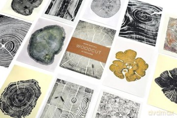 Woodcut Postcards: 24 Postcards - Bryan Nash Gill [KALENDARZ]