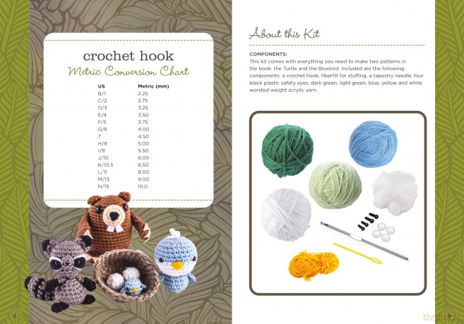 Woodland Crochet Kit: 12 Precious Projects to Stitch and Snuggle - Kristen Rask [KSIĄŻKA]
