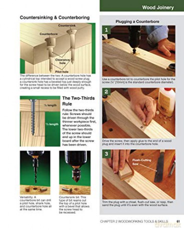 Woodworking: The Complete Step-by-Step Guide to Skills, Techniques, and Projects (Fox Chapel Publishing) 41 Complete Plans, 1,200 Photos and Illustrations, Easy to Follow Diagrams, and Expert Guidance - Tom Carpenter [KSIĄŻKA]