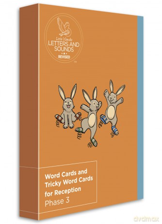Word Cards and Tricky Word Cards for Reception: Phase 3 (Big Cat Phonics for Little Wandle Letters and Sounds Revised) [KSIĄŻKA]