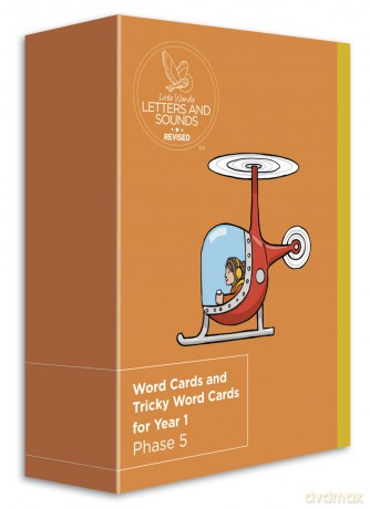 Word Cards and Tricky Word Cards for Year 1: Phase 5 (Big Cat Phonics for Little Wandle Letters and Sounds Revised) [KSIĄŻKA]
