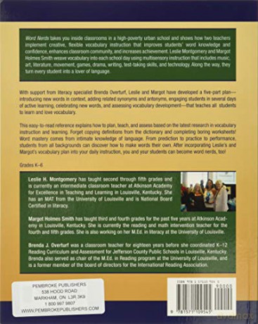 Word Nerds: Teaching All Students to Learn and Love Vocabulary - Brenda L. Overturf [KSIĄŻKA]