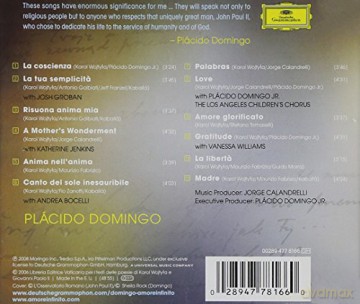 Placido Domingo: Amore Infinito [CD]