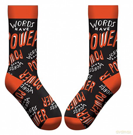 Words Have Power Socks (Lovelit) [KSIĄŻKA]