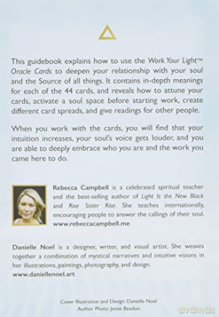 Work Your Light Oracle Cards: A 44-Card Deck and Guidebook - Rebecca Campbell [KSIĄŻKA]