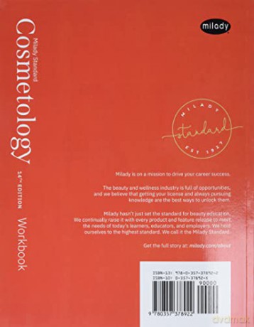 Workbook for Milady Standard Cosmetology - Herman Melville [KSIĄŻKA]
