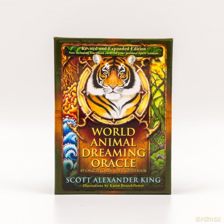 World Animal Dreaming Oracle - Revised and Expanded Edition: 49 Oracle Cards with Guidebook - Scott Alexander King [KSIĄŻKA]