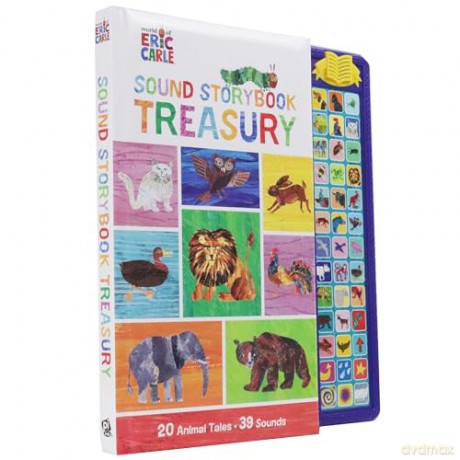 World of Eric Carle: Sound Storybook Treasury - Play-a-Sound - PI Kids - PI Kids [KSIĄŻKA]