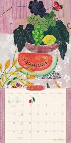 World of Nathalie Lété Wall Calendar 2024: An Elegant, Artful Year - Nathalie Lété [KALENDARZ]