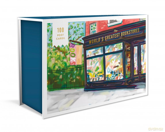 World's Greatest Bookstores,The: 100 Postcards - Bob Eckstein [KSIĄŻKA]