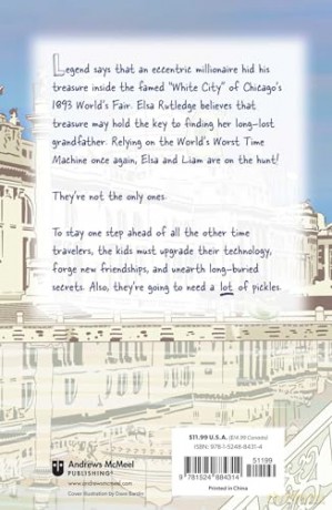 World's Worst Time Machine: Treasure in the White City (Volume 2) (World's Worst Time Machine, 2) - Dustin Brady [KSIĄŻKA]