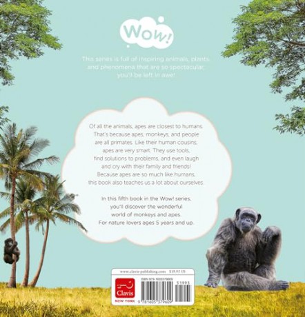 Wow! Apes. How Much We Look Alike: 5 (Wow!, 5) - Mack van Gageldonk [KSIĄŻKA]