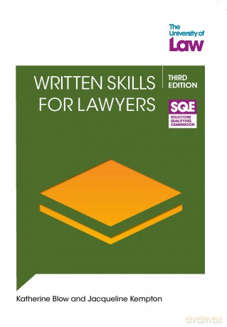 Written Skills for Lawyers 3e (SQE2) - Katherine Blow [KSIĄŻKA]
