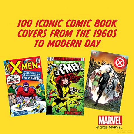 X-Men: 100 Collectible Comic Book Cover Postcards (Marvel) - Marvel Comics [KSIĄŻKA]
