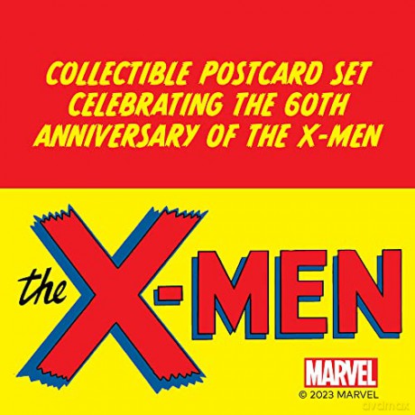 X-Men: 100 Collectible Comic Book Cover Postcards (Marvel) - Marvel Comics [KSIĄŻKA]