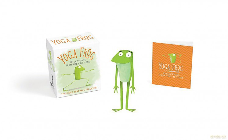 Yoga Frog: Reflections from the Lily Pond (Miniature Editions) - Nora Carpenter [KSIĄŻKA]