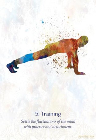Yoga Wisdom Oracle Cards: A Daily Practice for Wellness, Wisdom and Awakening - 40 full-colour cards + 64-page guidebook set - Anthony Salerno [KSIĄŻKA]