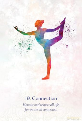 Yoga Wisdom Oracle Cards: A Daily Practice for Wellness, Wisdom and Awakening - 40 full-colour cards + 64-page guidebook set - Anthony Salerno [KSIĄŻKA]